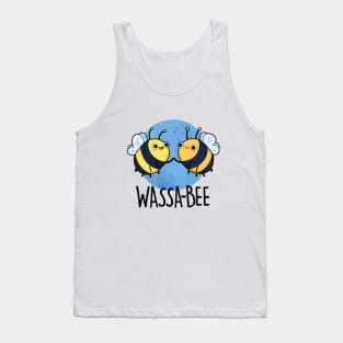 Wassabee Cute Wasabi Bee Pun Tank Top